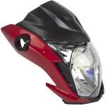 Frente Farol Fan 160 2022 2023 Vermelho