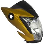 Frente Farol Titan 160 2022 2023 2024 Amarelo Dourado