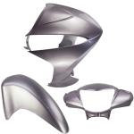 Kit Carenagem Frontal Biz 2011 Rosa Agata