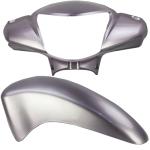 Kit Carenagem Frontal Biz 2011 Rosa Agata