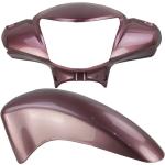 Kit Carenagem Frontal Biz 125 2014 2015 Rosa Jelly