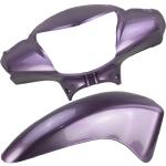 Kit Carenagem Frontal Biz 125 2012 2013 Rosa Gloss