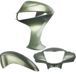 Kit Carenagem Frontal Biz 125 2011 Verde