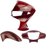 Kit Carenagem Frontal Biz 110 2016 - Biz 125 2011 2012 Vermelho Maceio