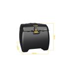 Bau para Moto 160 Litros ICBRAS Preto - Profissional