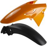 Paralama Dianteiro Com Suporte Titan Fan 160 2025 Laranja