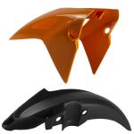 Paralama Dianteiro Com Suporte Titan Fan 160 2025 Laranja