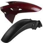 Paralama Dianteiro Com Suporte Titan Fan 160 2025 2026 Vermelho
