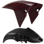 Paralama Dianteiro Com Suporte Titan Fan 160 2025 2026 Vermelho