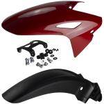 Paralama Dianteiro CG 160 Fan Titan 25-25 Adpatavel 2014 Ate 204 - Vermelho Maceio