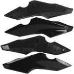 Carenagem Lateral Do Farol Titan Fan 160 Preto Injetado