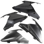 Aba Do Tanque CG 160 Titan 2025 2026 Prata Iron Metalico