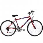 Bicicleta Masculina Aro 26 Mountain Bike - Cor Vermelha