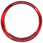 Aro Alumínio Motard 17 X 2.15 Viper Biz Pop Bros - Vermelho