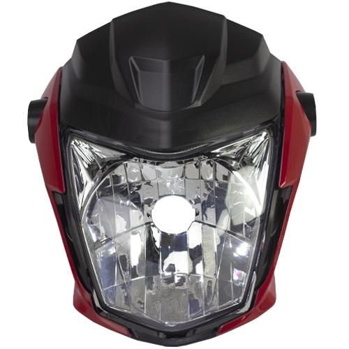 Frente Farol Fan 160 2022 2023 Vermelho