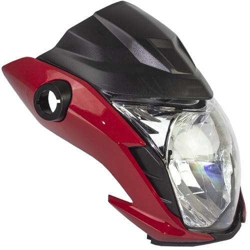 Frente Farol Fan 160 2022 2023 Vermelho