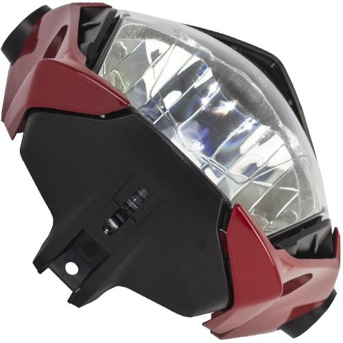 Frente Farol Fan 160 2022 2023 Vermelho