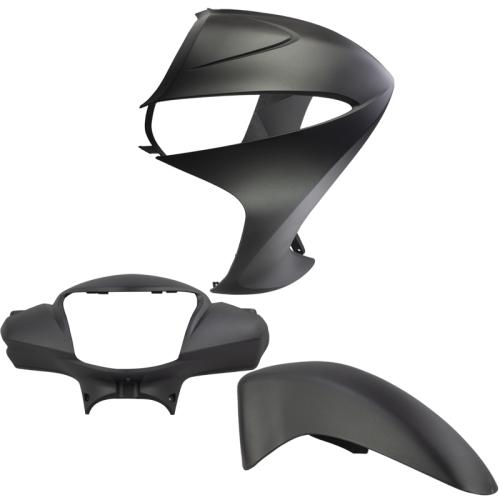 Kit Carenagem Frontal Biz 125 2015 Cinza