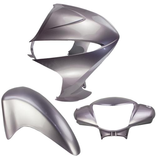 Kit Carenagem Frontal Biz 2011 Rosa Agata