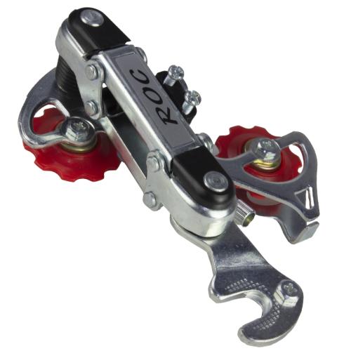 Cambio Traseiro Cromado ROC 6v Com Gangueira