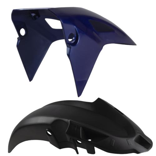 Paralama Dianteiro Com Suporte Titan Fan 160 2025 Azul