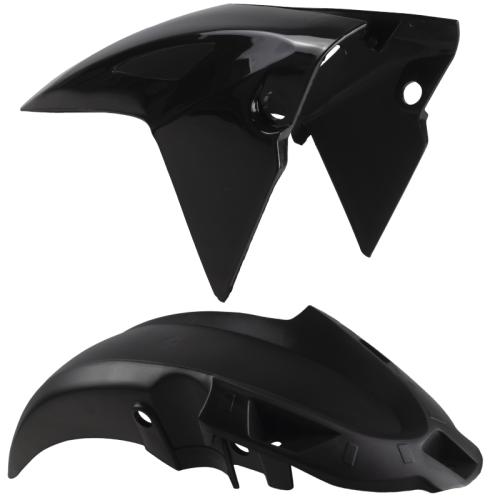 Paralama Dianteiro Com Suporte Titan Fan 160 25 26 Preto