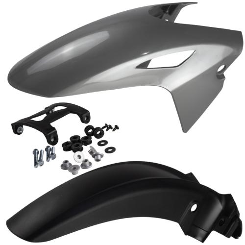 Paralama Dianteiro CG 160 Fan Titan 25-25 Adpatavel 2014 Ate 204 - Cinza Tornado