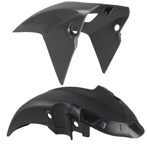 Paralama Dianteiro CG 160 Fan Titan 25-25 Adpatavel 2014 Ate 204 - Cinza Tornado