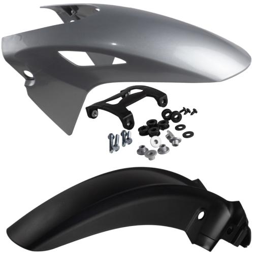 Paralama Dianteiro CG 160 Fan Titan 25-25 Adpatavel 2014 Ate 204 - Prata Force