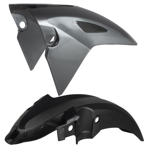Paralama Dianteiro CG 160 Fan Titan 25-25 Adpatavel 2014 Ate 204 - Prata ibiuna