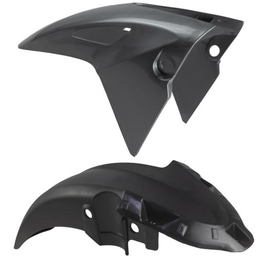 Paralama Dianteiro CG 160 Fan Titan 25-25 Adpatavel 2014 Ate 204 - Prata ibiuna