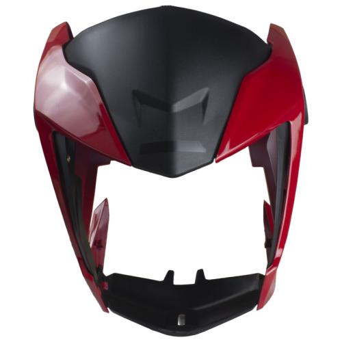 Kit Carenagem Farol Lateral Aranha CG 160 Titan 2022 Ate 2024 Vermelho