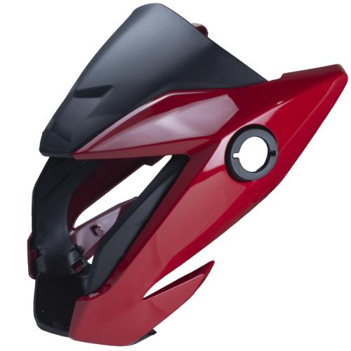 Kit Carenagem Farol Lateral Aranha CG 160 Titan 2022 Ate 2024 Vermelho