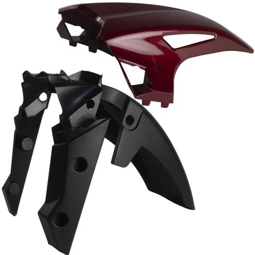 Paralama CB 300F Adptavel Fan Titan 160 2025 2026 Vermelho Maceio