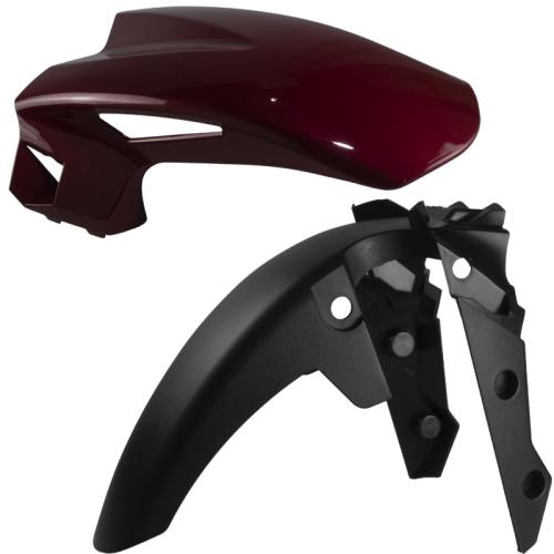 Paralama CB 300F Adptavel Fan Titan 160 2025 2026 Vermelho Maceio