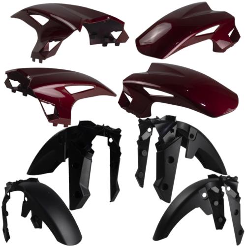Paralama CB 300F Adptavel Fan Titan 160 2025 2026 Vermelho Maceio