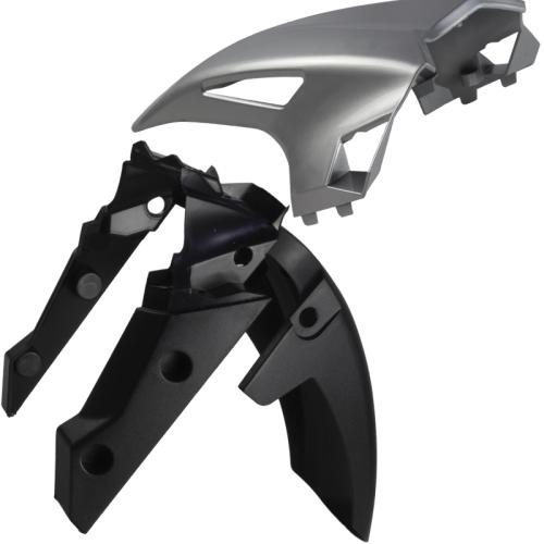 Paralama CB 300F Adptavel Fan Titan 160 2025 2026 Prata Force