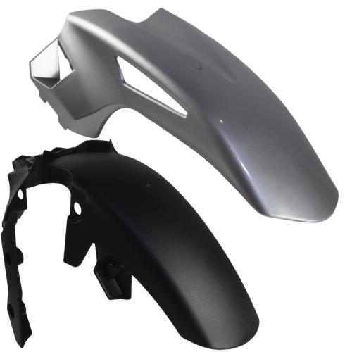 Paralama CB 300F Adptavel Fan Titan 160 2025 2026 Prata Force