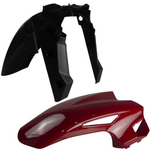 Paralama CB 300F Adptavel Fan Titan 160 2025 2026 Vermelho Pimenta