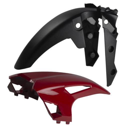 Paralama CB 300F Adptavel Fan Titan 160 2025 2026 Vermelho Pimenta