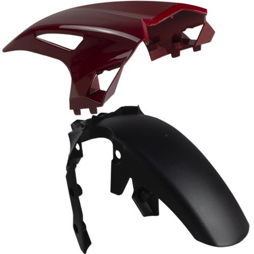 Paralama CB 300F Adptavel Fan Titan 160 2025 2026 Vermelho Pimenta