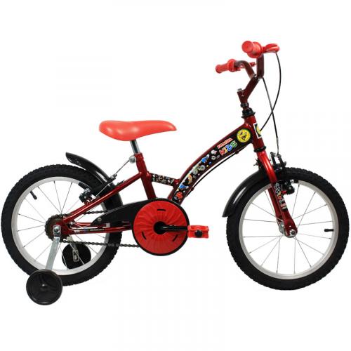 Bicicleta Aro 16 Masculina Monotubo - Vermelho