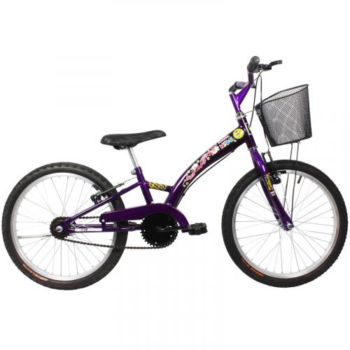 Bicicleta Aro 20 Monotubo - Violeta