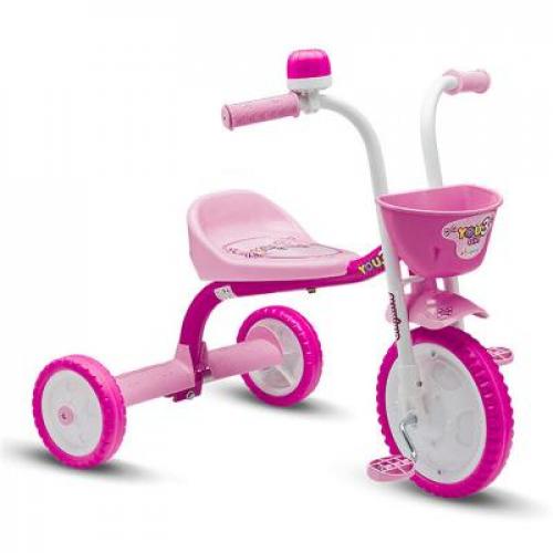 Triciclo Infantil You 3 Girl Nathor - Cor Rosa