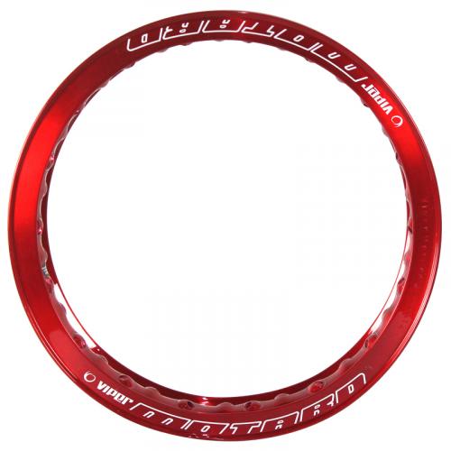 Aro Alumínio Motard 17 X 2.15 Viper Biz Pop Bros - Vermelho