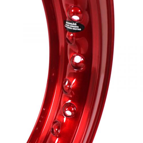Aro Alumínio Motard 17 X 2.15 Viper Biz Pop Bros - Vermelho